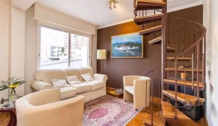 Cobertura de 145m² - 3 dormitórios, 1 vaga no bairro Petrópolis