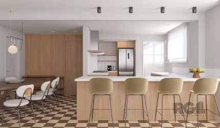 3 dormitórios, sendo 2 suítes totalmente reformado e modernidado junto ao Parcão.