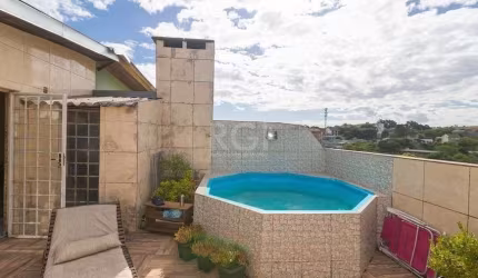 Cobertura para Venda - 114.5m², 2 dormitórios, 1 vaga - Cristal