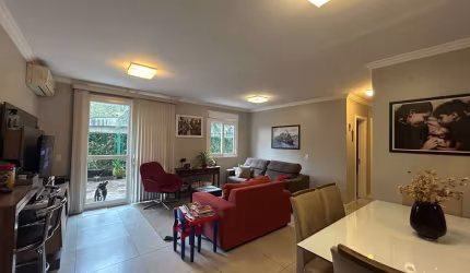 Apartamento garden com pátio gigante. Infra completa, a 5 min do Iguatemi.