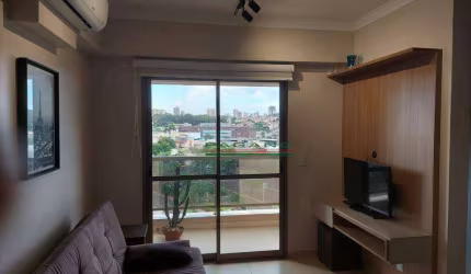Apartamento com 1 dormitório para alugar, 46 m² por R$ 3.260,00/mês - Residencial Flórida - Ribeirão Preto/SP