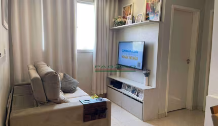 Apartamento com 2 dormitórios à venda, 48 m² por R$ 270.000,00 - Reserva Sul Condomínio Resort - Ribeirão Preto/SP