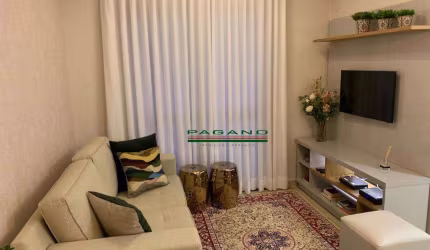 Apartamento com 1 dormitório para alugar, 46 m² por R$ 3.504,68/mês - Residencial Flórida - Ribeirão Preto/SP