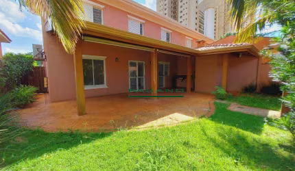 Casa com 2 dormitórios para alugar, 195 m² por R$ 6.447,00/mês - Bosque das Juritis - Ribeirão Preto/SP