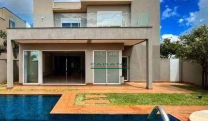 Casa com 4 dormitórios para alugar, 330 m² por R$ 18.090,00/mês - Alphaville - Ribeirão Preto/SP