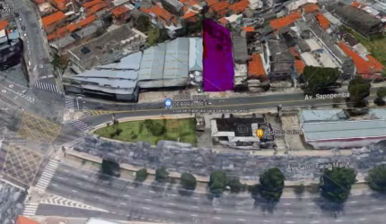 Terreno plano a venda com 570 m² - Água Rasa - Início da Av Sapopemba com Salim Farah Maluf - Zona ZM