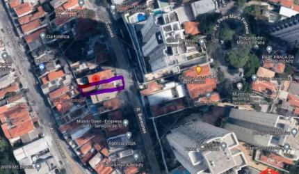 Terreno a venda no Parque da Mooca - 240m² - (8 x 30) - Praça Visconde de Souza Fontes - Mc Donald´s - Clube Atlético Juventus - Metrô Linha Verde