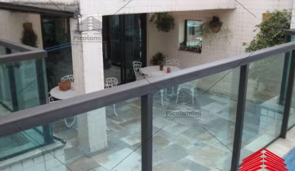 Cobertura a Venda no Tatuapé, 3 dormitórios 1 suíte c/ closet banheira com hidro e 3 vagas e lazer completoe um banheiro social todos em pisos