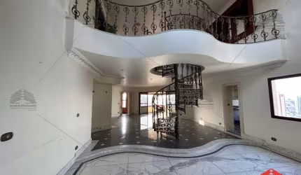 Cobertura Jardim Avelino,$ 1800.000,00, 430 mts, 4 Dormitórios suites,4 salas ,amplas com sacada e lareira, piscina,sauna ,churrasqueira,6 vagas de g