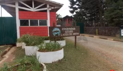 Terreno em Condomínio Fechado em Ibiúna, lazer completo,bosque privativo de mata nativa, poço semi artesiano