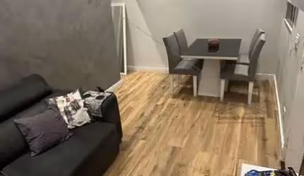 Apartamento de 76m² a venda em Mirandópolis, 2 dormitórios, 1 banheiro, lavanderia, área de serviço, sala para 2 ambientes, varanda, moveis planejados