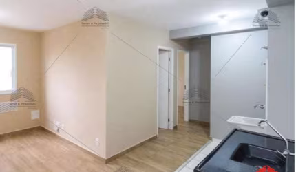 Apartamento Vila Alpina com 42 Metros, 2 quartos, Sala 2 Ambientes, 1 banheiro, 1 vaga de garagem, Lazer com Academia, Piscina, espaço Gourmet e mais