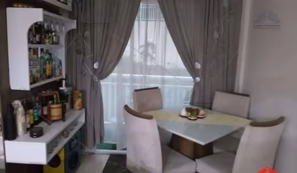 Apartamento, lazer completo próximo a Marginal Fernão Dias, varanda, móveis planejados.