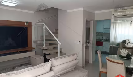 Casa em Condomínio Vila Maria com 2 Quartos, 2 Suítes, Sala 2 Ambientes, Cozinha Planejada, Lavabo, 3 Banheiros, 2 Vagas Cobertas. Espaço Gourmet