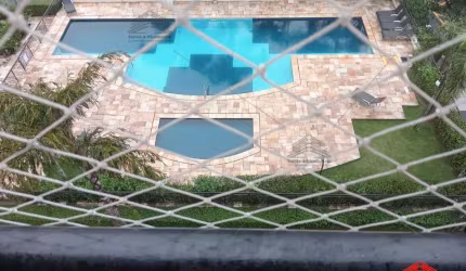 Apartamento a venda de 58 m² na Chácara Califórnia, 2 dormitórios, 1 banheiro, lavanderia, sacada, cozinha americana, sala de estar e jantar, 1 vaga