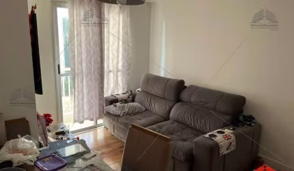 Apartamento a venda de 54 m² no Tatuapé, 2 dormitórios, 1 banheiro, lavanderia, área de serviço, moveis planejados, mobiliado, 1 vaga, lazer completo