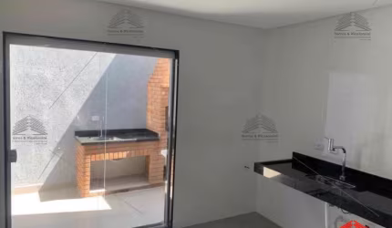 Sobrados novos 90m2, 3 dormitórios, 1 suíte, sala dois ambientes, cozinha, área de serviço com espaço gourmet, sacada, 2 vagas de garagem