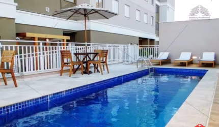 Apartamento à venda em São Bernardo do Campo-SP, Paulicéia: com 2 quartos, Sala 2 ambientes, 1 banheiro, 1 vaga, lazer com piscina, academia e mais