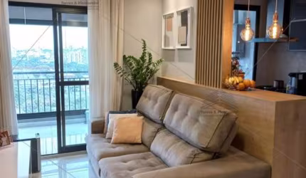Apartamento Vila Matilde Mobiliado ao lado do Metrô com 62 metros, 2 quartos, 1 suíte, Varanda Gourmet, 1 vaga, piscina, espaço gourmet, academia