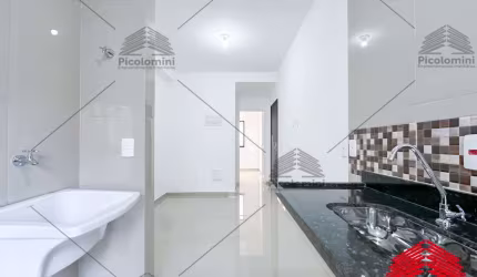 Apartamento novo a venda Vila Alpina Parque São Lucas, 28,3 m², 1 quarto, cozinha americana, elevador, próximo à Rua Costa Barros, academia Smart Fit