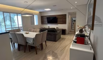 Imperdível! Apartamento na Mooca 86m2, todo mobiliado, varanda gourmet, fino acabamento condomínio completo , fácil acesso ao metro