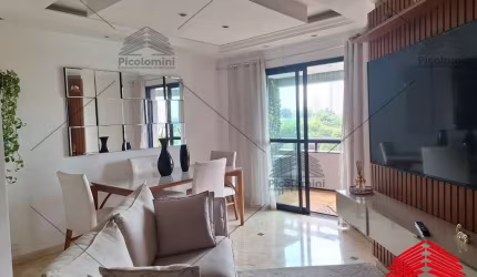 Apartamento 96 m²,Ceret, Anália Franco,03 quartos, 01 suíte,sala com varanda, vista para a piscina do clube,02 vagas, lazer completo.