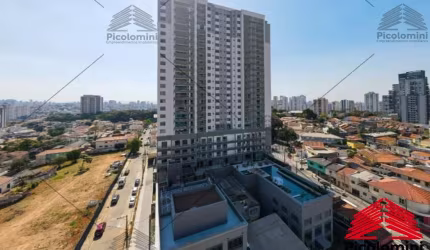 Studio Novo Ipiranga: 34 metros,1 quarto, sala 2 ambientes integrada com a cozinha, sacada, 1 banheiro, piscina, academia, lavanderia e muito mais
