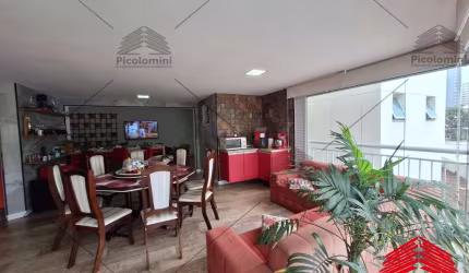 Apartamento 122 m², familia Mooca, Porteira fechada,03 quartos,03 suítes,lavabo,sala integrada á varanda,conceito aberto, 02 vagas com depósito.