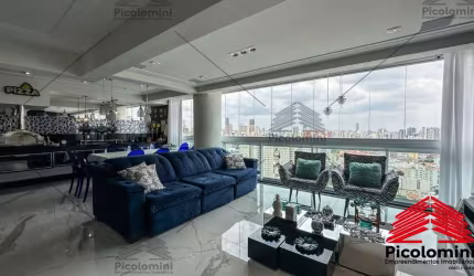 Cobertura, Praça das Águas, 342 m², porteira fechada,finamente decorado,04 suítes,varanda gourmet, piscina com deck móvel, 04 vagas + depósito.