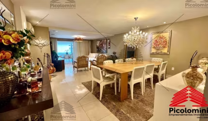 Apartamento de Luxo em Santos-SP: 3 quartos, 3 suítes, 2 salas, 5 banheiros, 3 vagas, 300m² na Aparecida. Veja já!