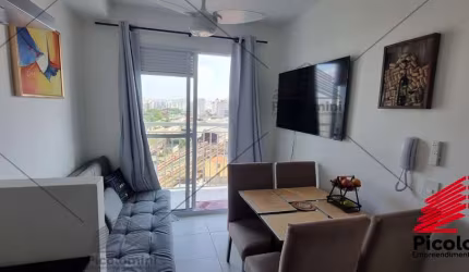 Apartamento Belenzinho Com 28 metros, 1 quarto, 1 suíte, sala com varanda, 1 banheiro, portaria 24 horas. academia, espaço gourmet
