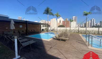 Studio no Tatuapé a 600m do Metro, Varanda envidraçada, Vaga de garagem coberta, 1 dormitório, Semi-mobiliado, deposito privativo, lazer completo