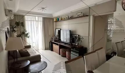 Apartamento à venda no Tatuapé Com 65 metros, 2 quartos, 2 banheiros, sala 2 ambientes com varanda, 1 vaga. Piscina, academia, espaço gourmet e mais