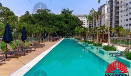 Apartamento Garden a venda em Santo Amaro, 2 quartos, 1 suites, 2 vagas cobertas e lazer completo