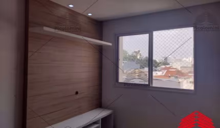 Apartamento à venda no Tatuapé Com 45 metros, 2 quartos, sala 2 ambientes, cozinha planejada, 1 banheiro, piscina, academia, espaço pet e gourmet