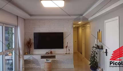 Apartamento à venda no Belém, 119m², 3 suítes, varanda gourmet, sala 2 ambientes, cozinha americana planejada, 4 banheiros, lazer completo e 2 vagas.