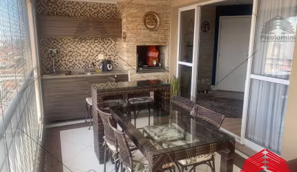 Apartamento Alto da Mooca - 125m² Condomínio Terrazzo Vivere,3 suítes, varanda gourmet,2 vagas, depósito, andar alto, gerador, próximo Rua do Oratório