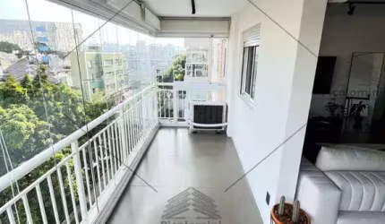 Apartamento Luzes da Mooca, Cyrela, 83m2, Mobiliado, Ampla Varanda, 2 Vagas de Garagem, Suíte, condomínio completo