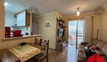 Apartamento à venda na Vila Santa Clara / Vila Prudente,  50 m2, 2 quartos com armários planejados, sacada, 1 banheiro, 1 vaga de garagem