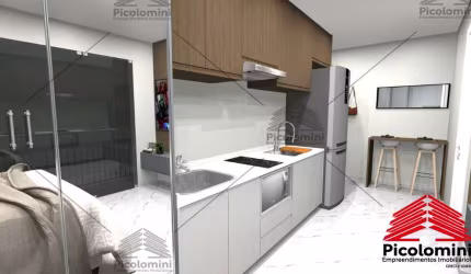 Apartamento à venda na Mooca, São Paulo-SP: 1 quarto, 1 banheiro, 27,50 m² de área.