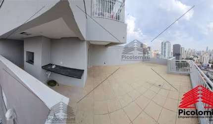 Apartamento 133 m2 Garden com churrasqueira, no Tatuapé, Rua Melo Peixoto, 2 dormitórios com 1 suíte, 2 vagas, a 300 metros do Metrô Carrão.