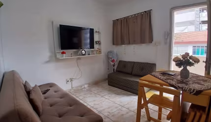 Kitnet com 1 dormitório à venda, 30 m² por R$ 195.000,00 - Canto do Forte - Praia Grande/SP