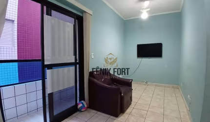 Apartamento com 1 dormitório, 64 m² - venda por R$ 245.000,00 ou aluguel por R$ 2.636,00/mês - Vila Guilhermina - Praia Grande/SP