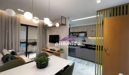 Apartamento com 2 dormitórios à venda, 55 m² por R$ 420.590,00 - Parque Industrial - São José dos Campos/SP