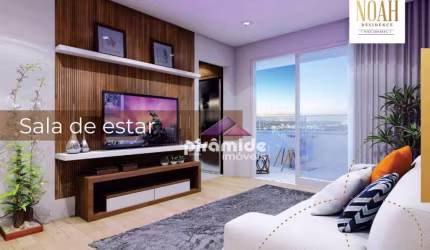 Apartamento com 2 dormitórios à venda, 78 m² por R$ 850.500,00 - Vila Adyana - São José dos Campos/SP