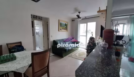 Apartamento com 2 dormitórios à venda, 58 m² por R$ 410.000,00 - Parque Industrial - São José dos Campos/SP