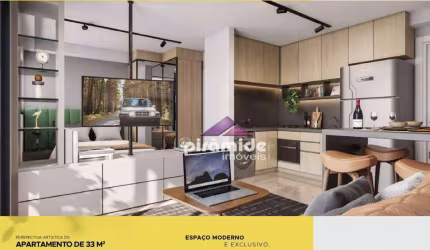 Apartamento com 1 dormitório à venda, 33 m² por R$ 512.492,00 - Jardim Esplanada II - São José dos Campos/SP