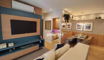 Apartamento com 2 dormitórios à venda, 46 m² por R$ 295.994,00 - Eugênio de Melo - São José dos Campos/SP