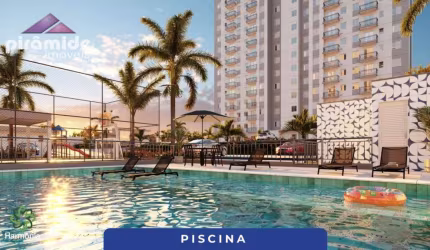 Apartamento com 2 dormitórios à venda, 45 m² por R$ 285.865,00 - Eugênio de Melo - São José dos Campos/SP