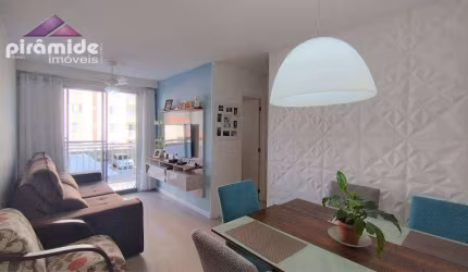 Apartamento com 2 dormitórios à venda, 54 m² por R$ 290.000,00 - Santana - São José dos Campos/SP